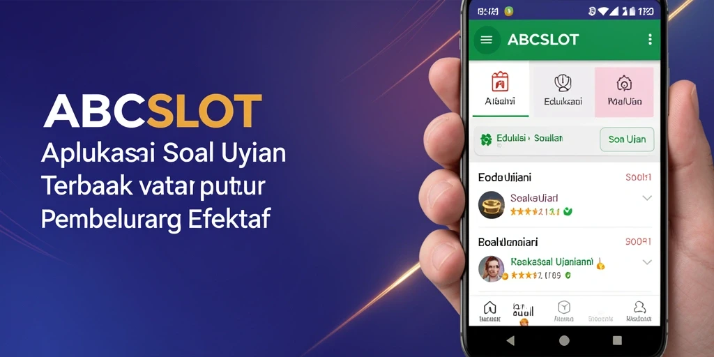 Tampilan antarmuka ABCSLOT yang interaktif dan ramah pengguna.