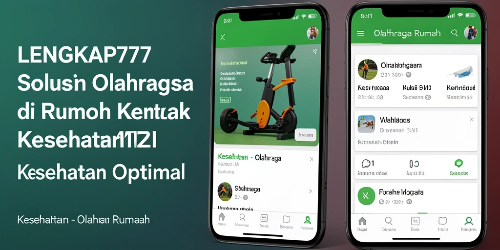 Antarmuka pengguna LENGKAP777 yang modern dan ramah pengguna untuk Olahraga Rumah.