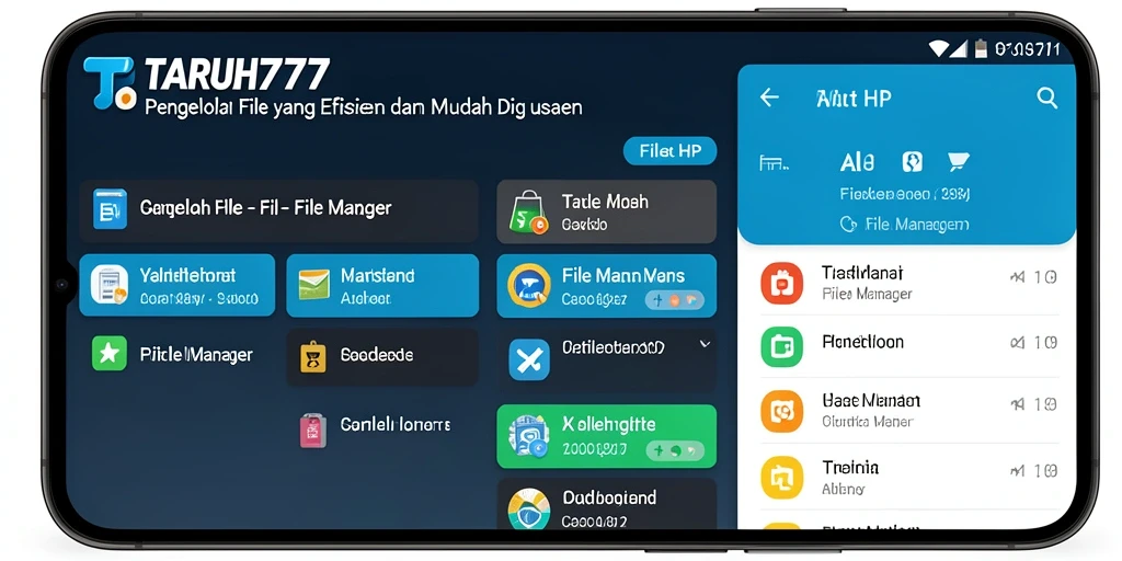 Antarmuka TARUH777 yang intuitif dan mudah digunakan untuk mengelola file.