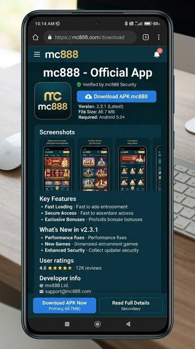 Unduh dan Instal APK mc888 untuk Android di Indonesia